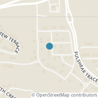 Map location of 5411 Mesquite Ridge St, Fulshear TX 77441