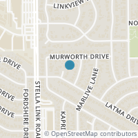 Map location of 9007 Latma Ct #900, Houston TX 77025