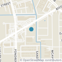 Map location of 7047 Bissonnet St #36, Houston TX 77074