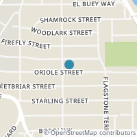 Map location of 5507 Oriole St, Houston TX 77017
