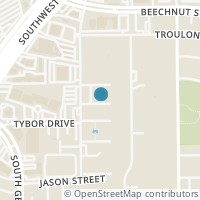 Map location of 8271 Wednesbury Lane #2/14, Houston, TX 77074