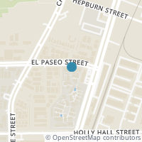 Map location of 2120 El Paseo Street #1904, Houston, TX 77054