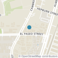 Map location of 8055 Cambridge Street #59, Houston, TX 77054