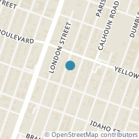 Map location of 6723 New York Street, Houston, TX 77021