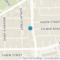 Map location of 8102 Hillcroft St, Houston TX 77081