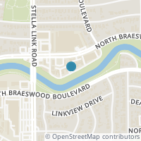 Map location of 3828 Glen Arbor Drive #A, Houston, TX 77025