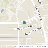 Map location of 7205 Beechnut St #A, Houston TX 77074