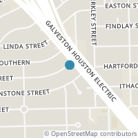Map location of 7758 Greendowns Street, Houston, TX 77087