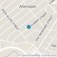 Map location of 1207 Aubert Street, Houston, TX 77017