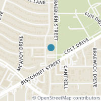 Map location of 6637 Beryl Street, Houston, TX 77074