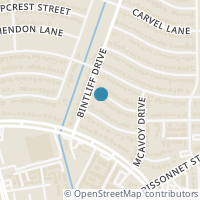 Map location of 6837 Concho St, Houston TX 77074