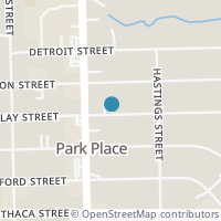 Map location of 8117 Findlay Street #12, Houston, TX 77017