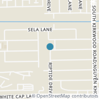 Map location of 12038 Sea Shore Drive, Houston, TX 77072