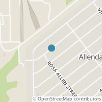 Map location of 1303 Ruell Street, Houston, TX 77017