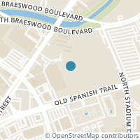 Map location of 2255 Braeswood Park Dr #326, Houston TX 77030