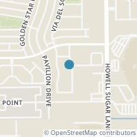 Map location of 7642 Mesa Ranch Trl, Houston TX 77083
