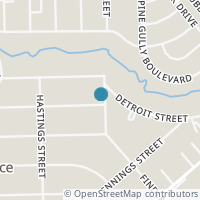 Map location of 3112 Iola Street, Houston, TX 77017