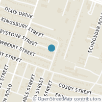 Map location of 4624 Keystone Street, Houston, TX 77021
