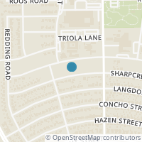 Map location of 8334 Sharpcrest St, Houston TX 77036