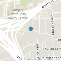 Map location of 7313 Gulf Freeway #905, Houston, TX 77017