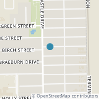 Map location of 4429 Mildred St, Bellaire TX 77401
