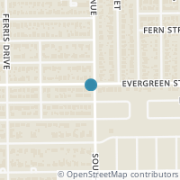 Map location of 5101 Evergreen Street, Bellaire, TX 77401