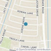 Map location of 8835 Stroud Drive, Houston, TX 77036