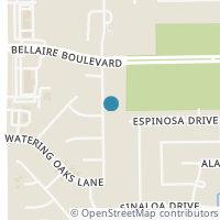 Map location of 7143 Chickory Woods Ln, Houston TX 77083