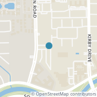 Map location of 7435 Brompton Street, Houston, TX 77025
