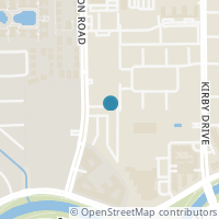 Map location of 7425 Brompton Street, Houston, TX 77025