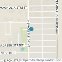 Map location of 4433 Lula St, Bellaire TX 77401