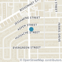Map location of 5418 Huisache Street, Houston, TX 77081