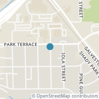 Map location of 2824 Dalton Street, Houston, TX 77017