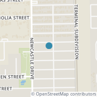 Map location of 4406 Lula St, Bellaire TX 77401