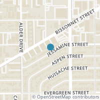 Map location of 5516 Jessamine Street, Houston, TX 77081
