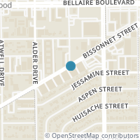Map location of 5615 Bissonnet Street #203, Houston, TX 77081