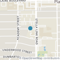 Map location of 4011 Lanark Lane #B, Houston, TX 77025