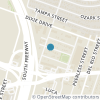 Map location of 3316 Kilgore Street, Houston, TX 77021