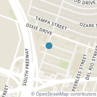 Map location of 6407 Bowling Green Street, Houston, TX 77021