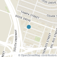 Map location of 6403 Bowling Green Street, Houston, TX 77021