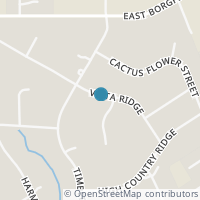 Map location of 406 E Vista Ridge, San Antonio, TX 78260
