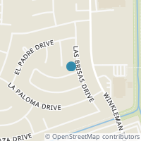Map location of 15206 La Mancha Dr, Houston TX 77083