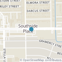 Map location of 3773 Bellaire Boulevard, Bellaire, TX 77025