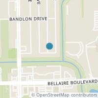 Map location of 6631 Grandvale Drive, Houston, TX 77072