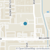 Map location of 9201 Clarewood Drive #184, Houston, TX 77036