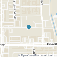 Map location of 9201 Clarewood Drive #283, Houston, TX 77036
