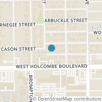 Map location of 2730 Werlein Ave, Houston TX 77005