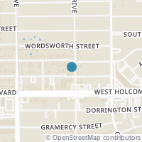 Map location of 6710 Morningside Dr, Houston TX 77030