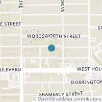 Map location of 2423 Mcclendon St, Houston TX 77030