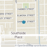 Map location of 3755 Darcus Street, Houston, TX 77005